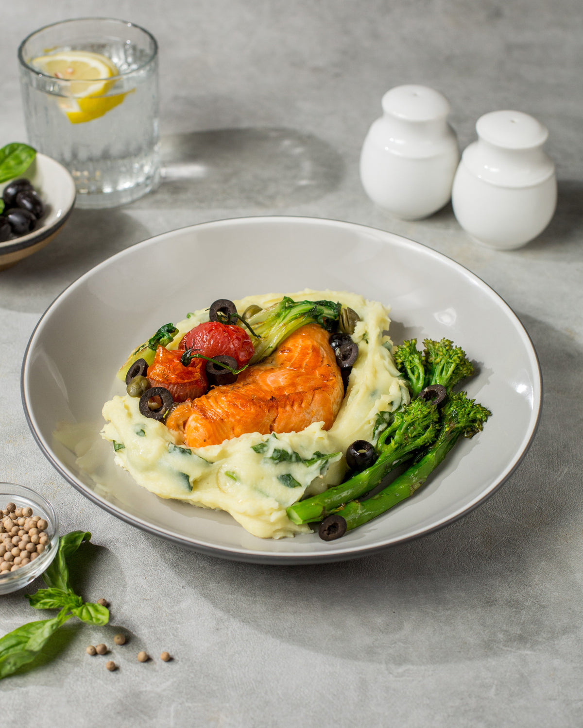 SALMON STEAK — 34G PROTEIN