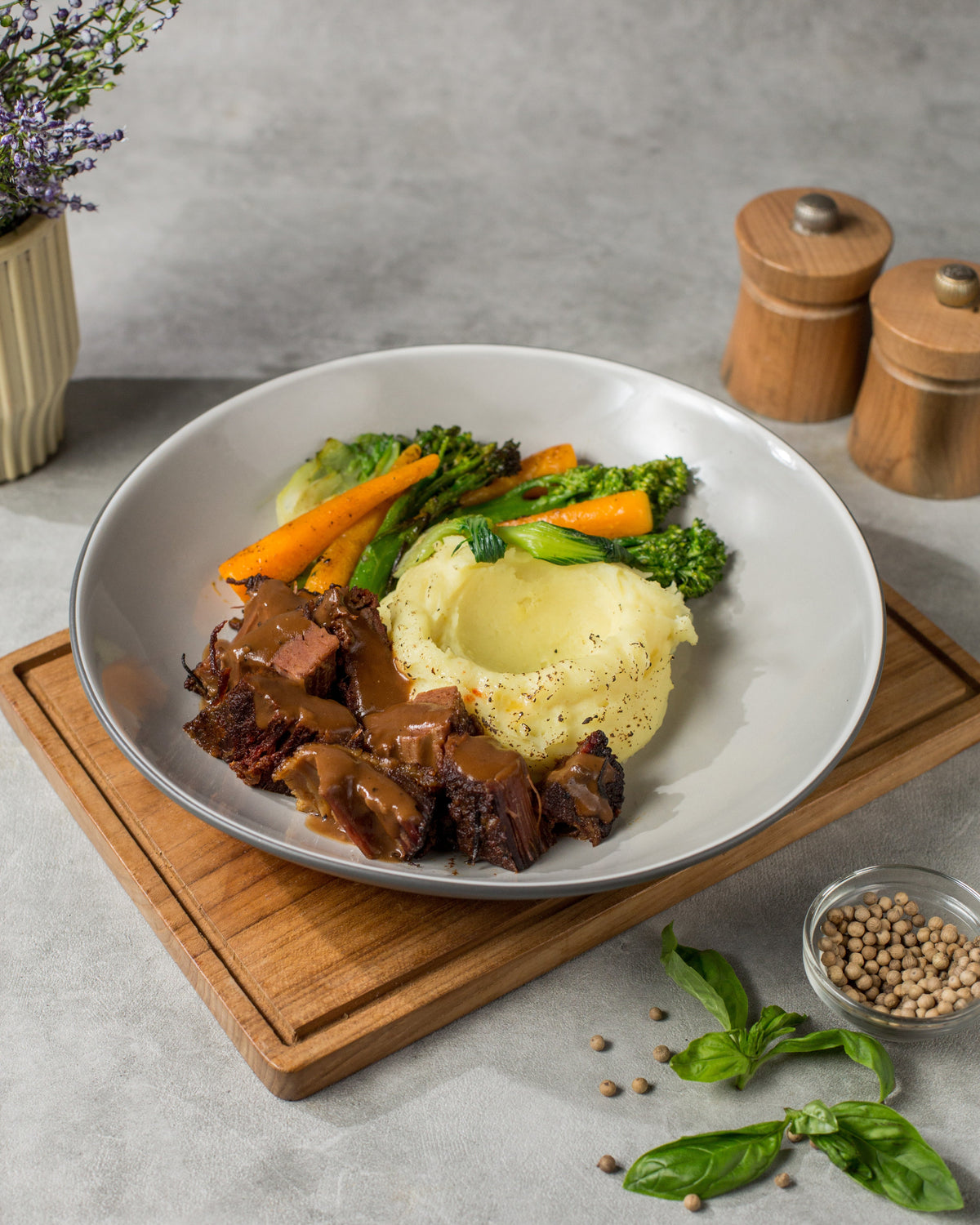 SLOW-ROASTED BEEF BRISKET — 51G PROTEIN